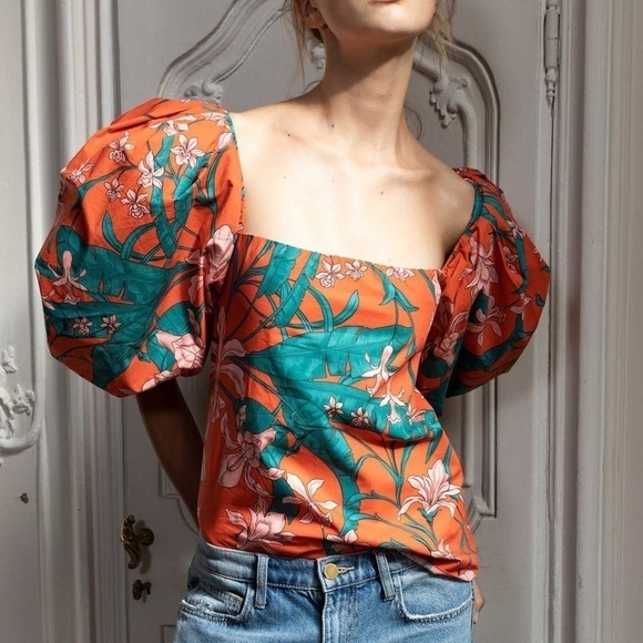 Johanna Ortiz In Flower Love Top 6 - Picture 1 of 8